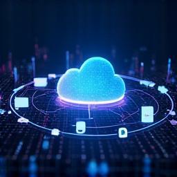 Digital transformation cloud diagram