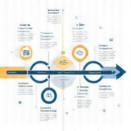 Strategic planning roadmap graphic